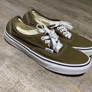Olive green Vans